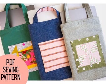 Laptop Sleeve Sewing Tutorial for Any Size (PDF Download)