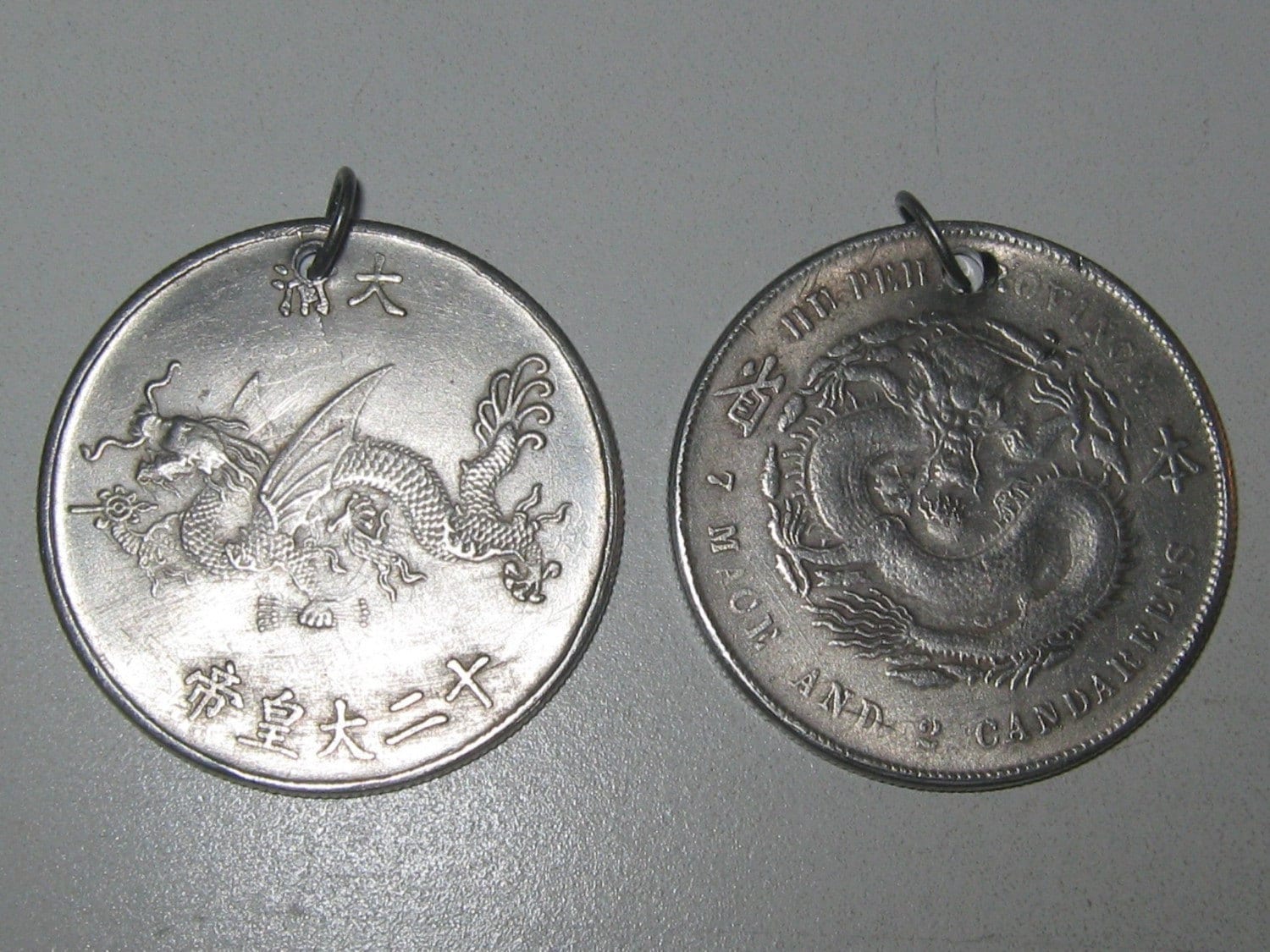 Chinese Silver Dragon Coin - Etsy Canada