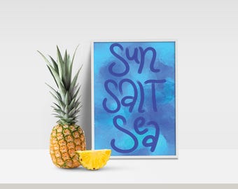 Impressão SunSaltSea para casa