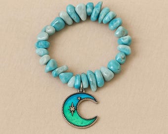 Wicca Blue Moon Bracelet