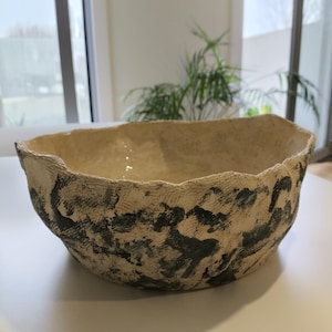 Salad Bowl | Handmade Ceramic Bowls Unique Textures | Wabi Sabi Style | Modern Japanese Pottery | Functional art |  pottery cuenco