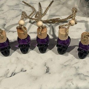 Car Diffuser or Anywhere Scent - Purple Skull Hanger