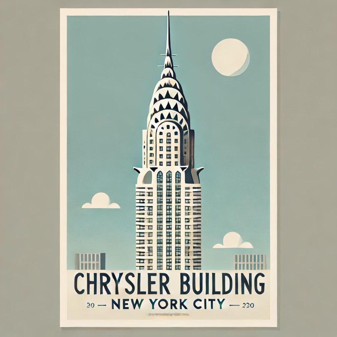 Chrysler Building Etsy