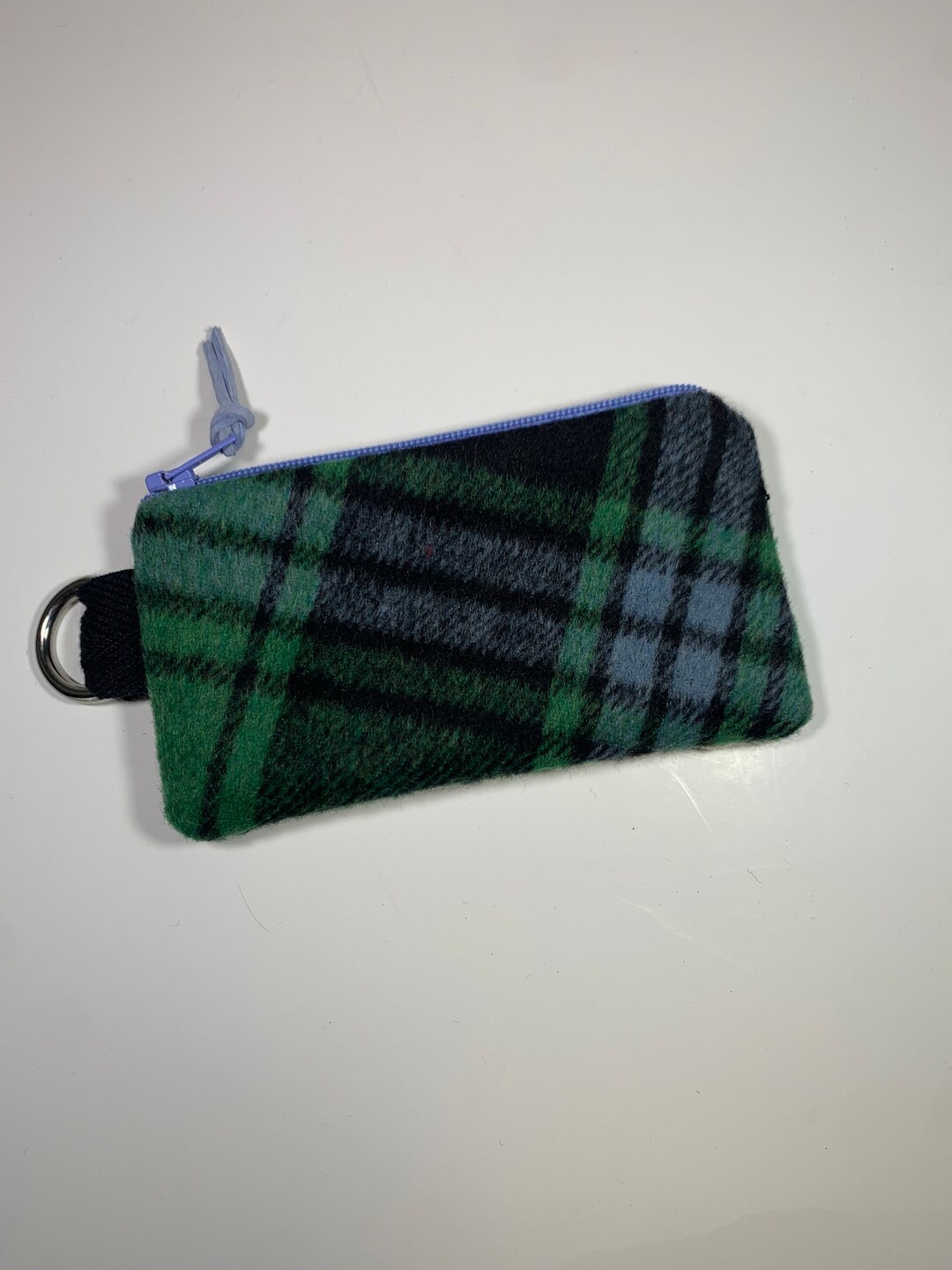 Handmade Id Case Gift Card Pouch Slim Wallet Small Zipper Etsy