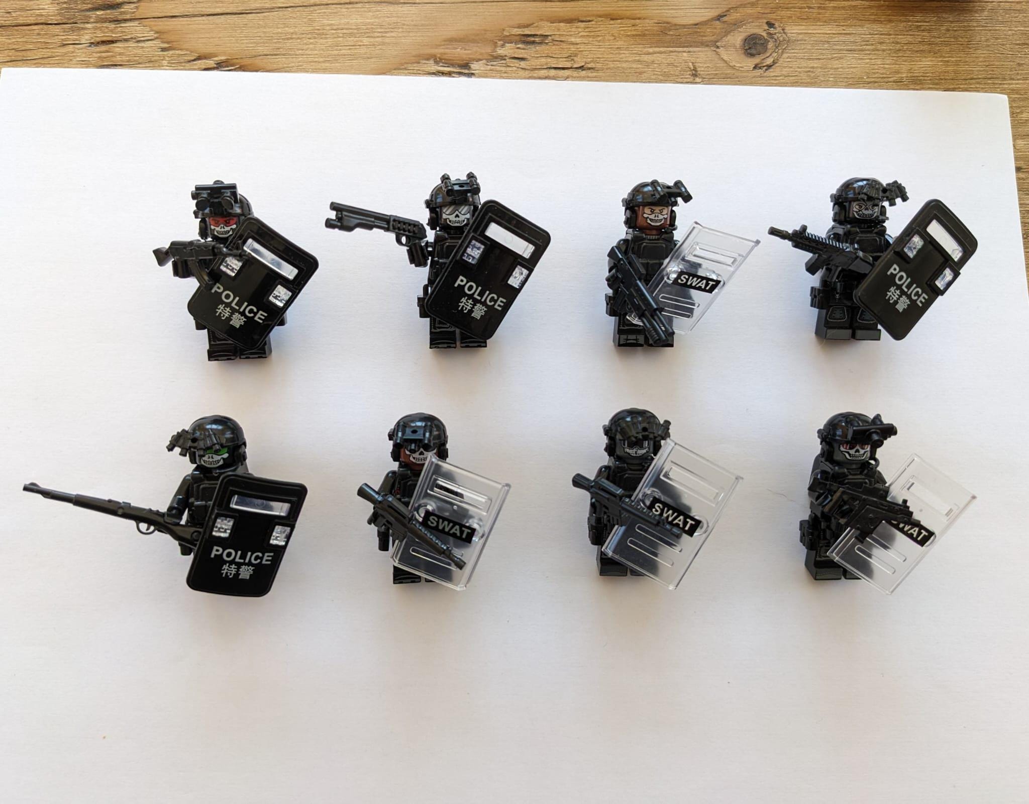 Minifigures Lego Swat Moc MOC Military Russia Special Forces