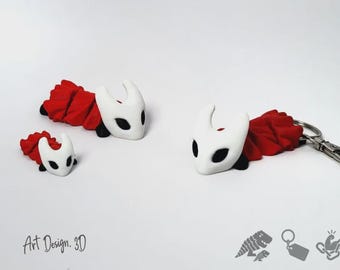 Hollow Knight Toy, Articulated Silk Song Crawler – Flexible Fidget Desk Companion