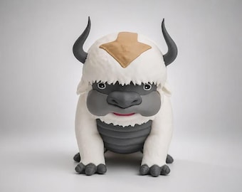 Flying Bison Figure, Plant-Based PLA Six-Legged Sky Buffalo