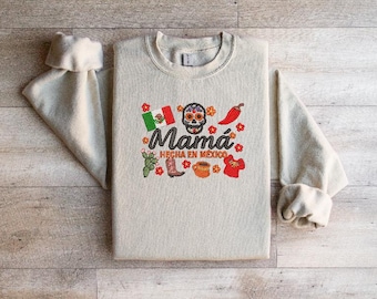Sudadera Bordada Hecha en México Día de la Madre