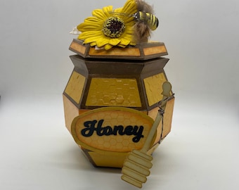 Unique Gift Box: Honey Pot or Jar