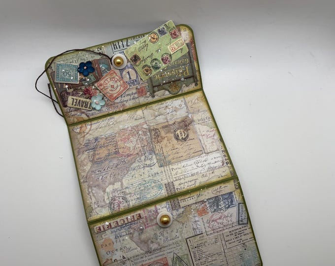 Portfolio Card with gift card holder Art of Traveling All Occasions