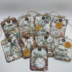 Gift Tags: for All Occasions Rustic Charms Vintage Looking Farmhouse ...