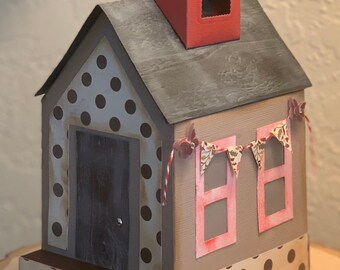 schoolhouse desks Schoolhouse Gift Box/Tea Light Holder
