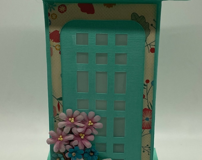 Spring Lighted Lantern Home Decor