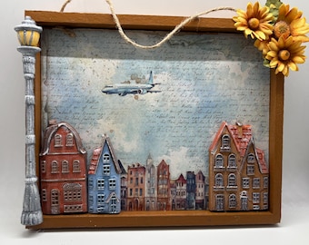 Wall Decor: Small Town Vintage Welcome