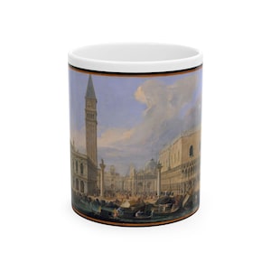 Venetian Scene Ceramic Mug, Beautiful Venice Artwork, Coffee Lover Gift, Sip & Relax, Perfect for Art Enthusiasts, Home Décor
