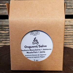 2oz Muscle Pain & Joints Soothing Salve | Natural Herbal Sore Muscle Rub | Icy Hot Relief Balm | Post Workout Recovery Balm image 6