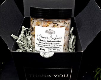 Luxuriöses Mineralbadesalz für Männer | Kaschmir-Mineralbad für Männer | Maskulines Spa-Geschenk zur Muskelregeneration und Entspannung