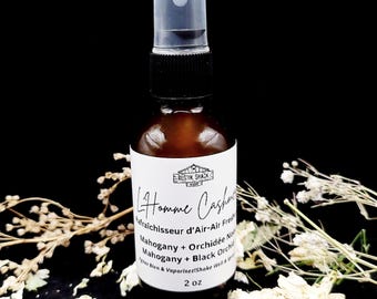 Natürlicher Lufterfrischer 2oz / Geruchsentferner | Reiner und erfrischender Nebel für Zuhause, Auto und Wäsche | Für Männer und Frauen/Reisen.