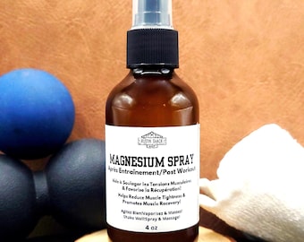 Magnesiumspray 120 ml – Wohlbefinden + Muskelregeneration/Mineralöl bei Muskelkater, Nackensteife, Krämpfen und für einen erholsamen Schlaf
