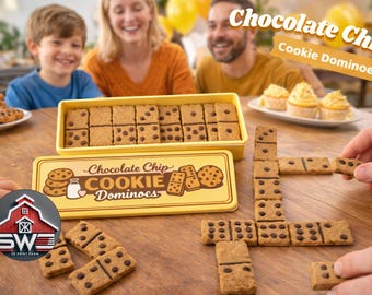 Choco Chip Cookie Dominoes – The Sweetest Game Night Ever