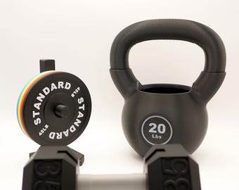 Gym Desk Organizer | Dumbbell Card Barbell Coaster Pen Holder