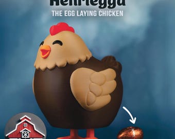 Henrietta PopEgg - Egg Laying Chicken Candy Dispenser with Surprise Egg Capsule