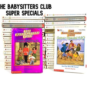 Babysitters Club Super Specials Books - BSC Book - Ann M Martin - BSC - Babysitter's - Chapter Books - Preteen - The Babysitter's Club