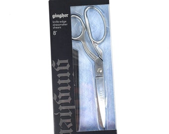 JARVISTAR 8" Fabric Scissors & 4" Embroidery Scissors Set - Professional Sharp Stainless Steel - View #3