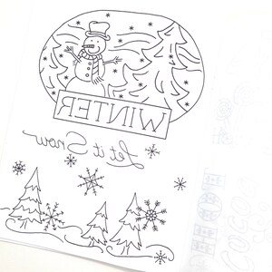 Aunt Martha's Book of Embroidery Patterns - #411 the Four Seasons ...