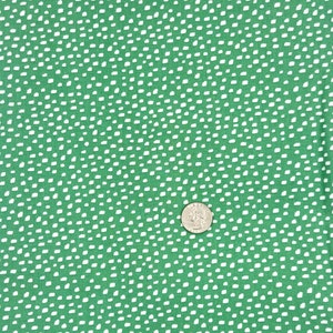 Green and White Fabric - Cotton Fabric