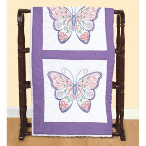 Butterfly - 18&quot; x 18&quot; Quilt Blocks - Set of 6 - JDNA - Jack Dempsey