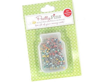 Applique Pretty Pins 250 Count Assortment, Lori Holt of Bee in my Bonnet  #ST-8644