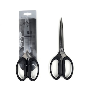Shears - Tim Holtz 9.5 Inch Titanium Shears - Scissors - Leatherworking Shears - Craft Supplies - Craft Tools - Sheet Rubber - Tim Holtz