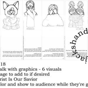 lds primary talk Jesus Christ Is Our Savior - March 2018 monthly theme