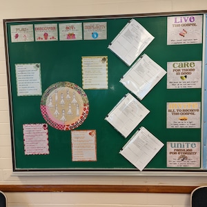 Young Women Bulletin Board