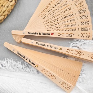 Personalized Hand Fan Wedding Favor, Rustic Wedding Favors, Personalized Garden Wedding Fan Favors, Bridesmaid Gifts, Gifts for Guests