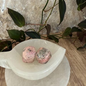 Beautiful Rhodochrosite Tumble Stone