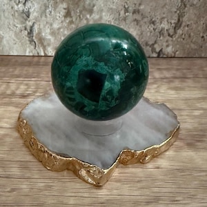 Bellissima sfera di malachite