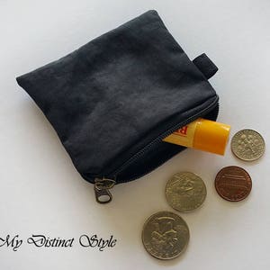 CHOOSE ONE / Mini Coin Purse / Crinkle Nylon Coin Purse / Fabric Coin Purse / Water Resistant Coin Purse image 3