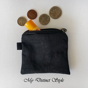 CHOOSE ONE / Mini Coin Purse / Crinkle Nylon Coin Purse / Fabric Coin Purse / Water Resistant Coin Purse image 2