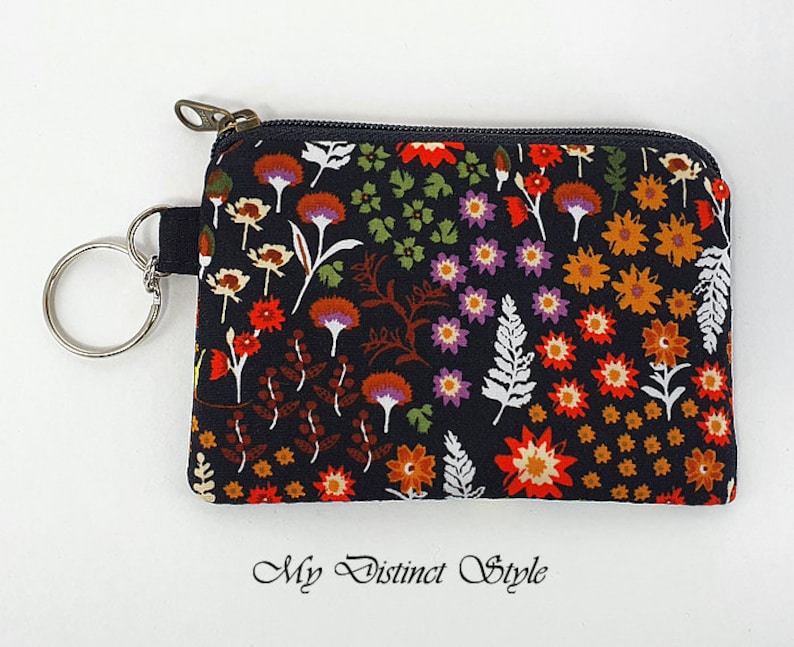 Keychain Wallet / Wallet Coin Purse / Mini Coin Purse / Card Etsy