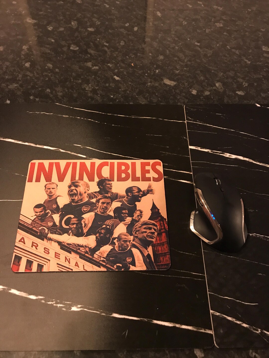 Arsenal 2003/2004 Invincible Team Mouse Mat: Personalised Football Gift ...