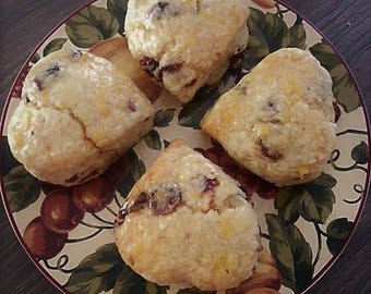 Traditional Orange Cranberry Scone