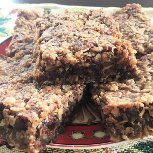 Pecan Date Bar Gluten Free/vegan/no Added Sugar/fabulous Etsy