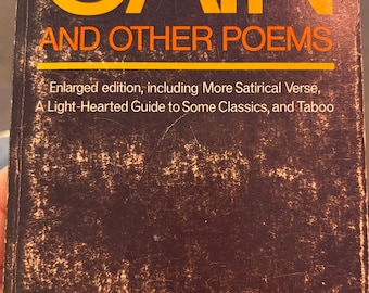 Cain and other poems
