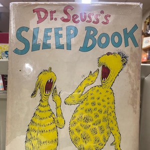 Dr. Seuss Sammlerstück | Schlafbuch | Erstausgabe Buch | Vintage Dr. Seuss | Seltene Vintage