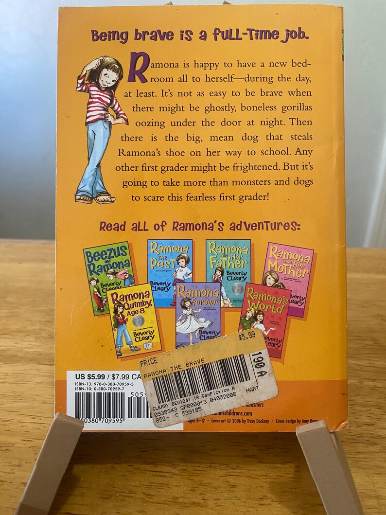 Ramona the Brave by Beverly Cleary | Ramona Quimby Age 8 | Books for ...