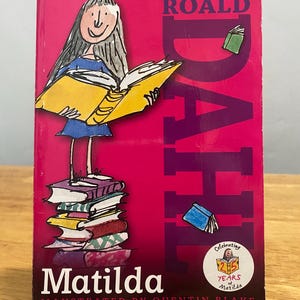 Matilda de Roald Dahl / Quentin Blake / Libro de Matilda / Libros de Roald Dahl / Regalos para profesores