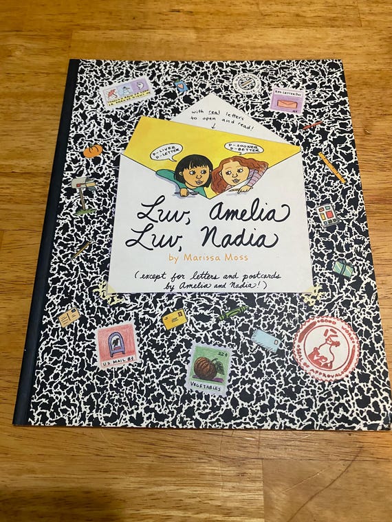 Vintage American Girl: Amelia's Notebook | 1990s Kids Journal - Etsy