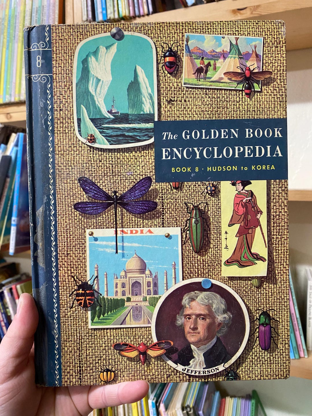 The Golden Book Encyclopedia Vintage 1960 Third and Fourth Printing
